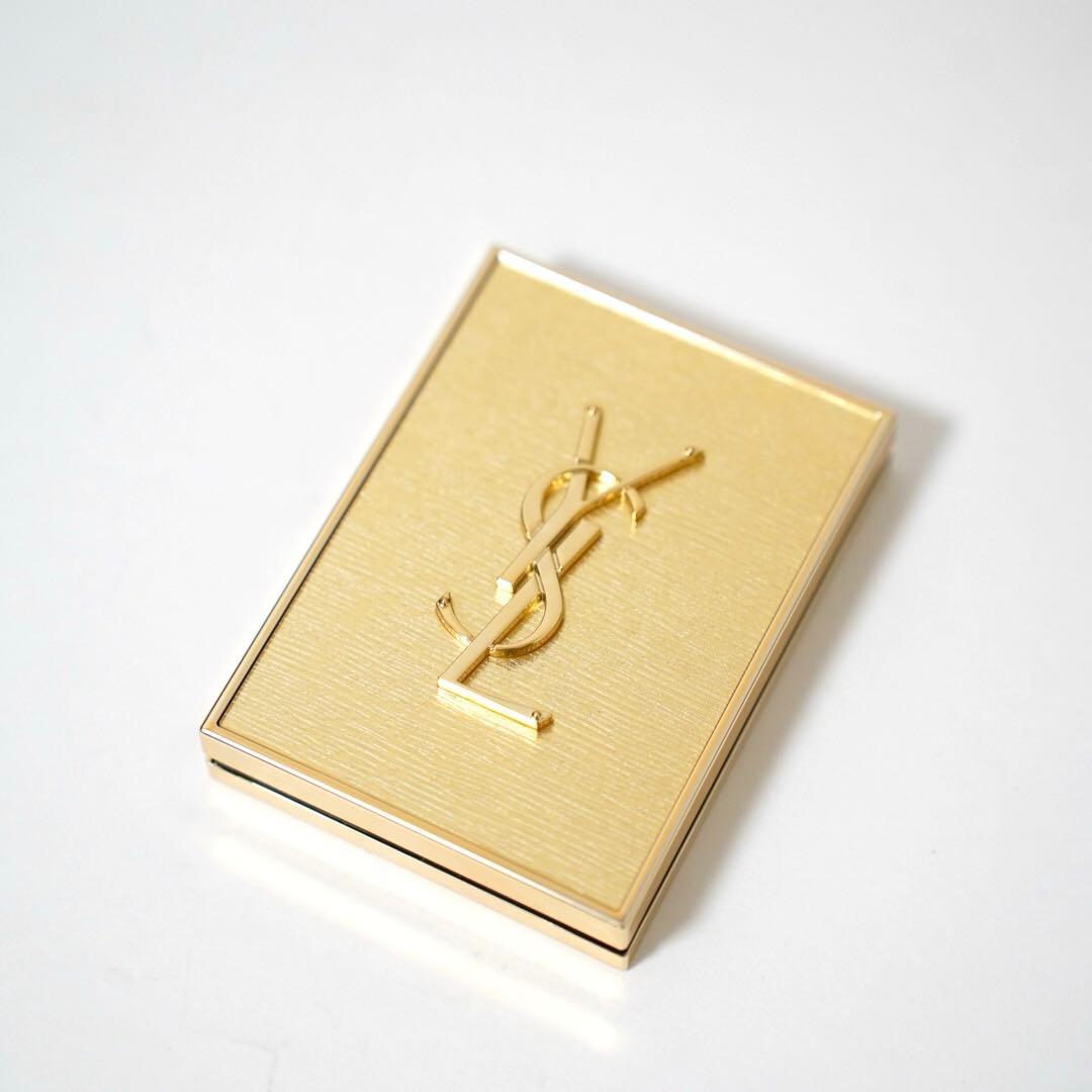 【残量約9割〜10割】YSL クチュールミニクラッチ ゴールデンラスト
