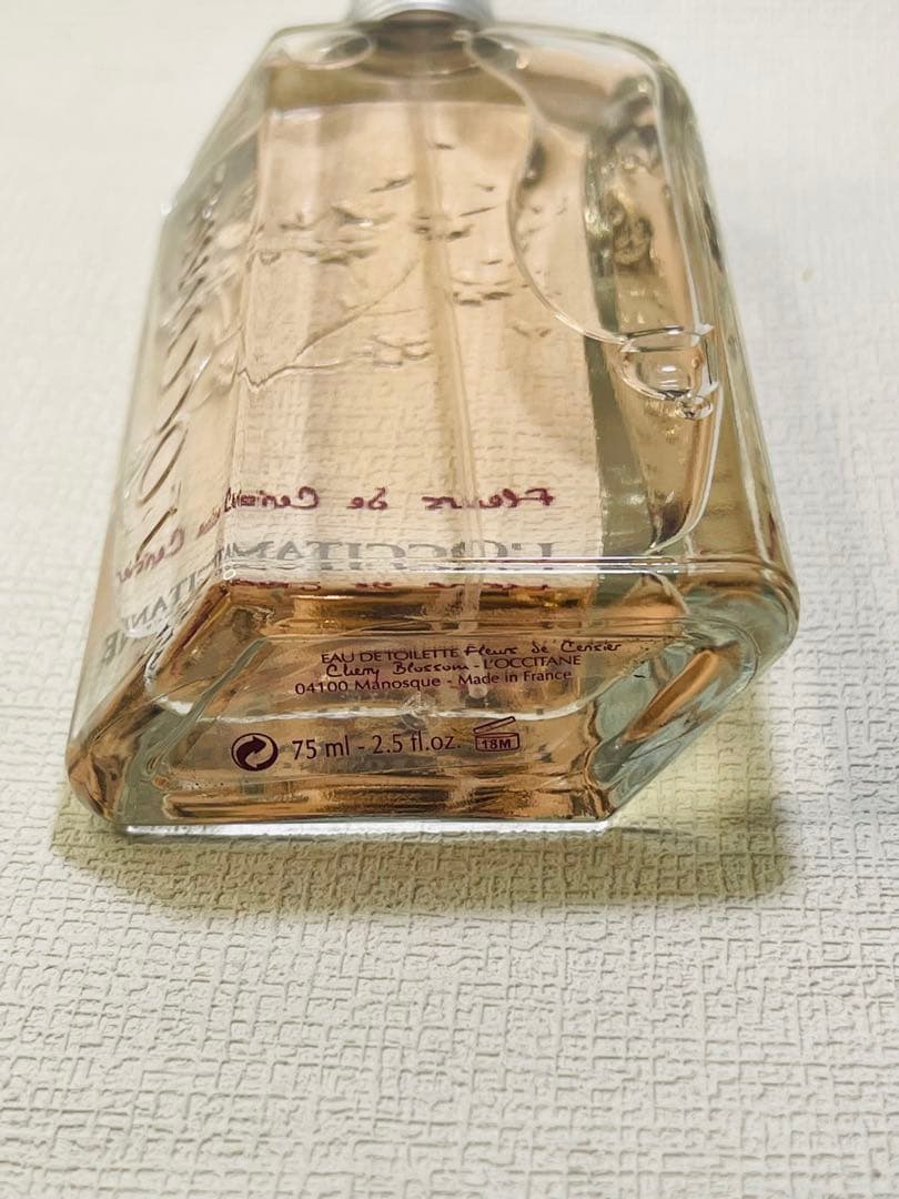 ほぼ未使用 ロクシタン CB チェリーブロッサム オードトワレ　香水　75ml