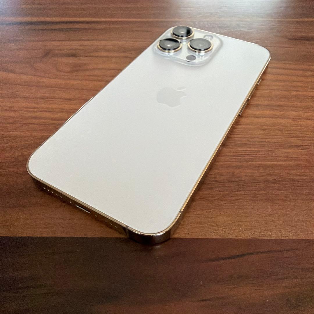 【美品】Apple iPhone 13 Pro ゴールド【中古】