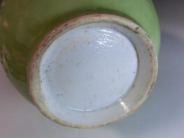 水差し■油黄緑釉水注 水次 急須 お茶道具 希少 古玩 唐物 時代物 骨董品■