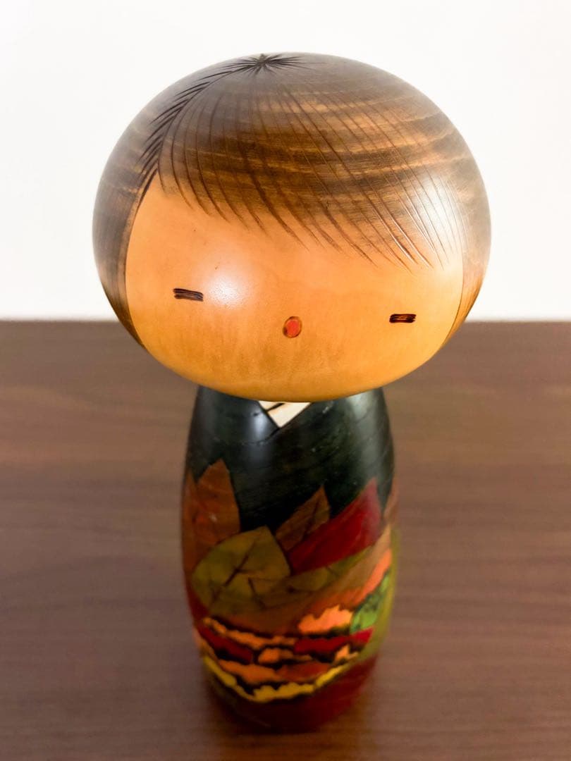 卯三郎 Uzaburo 創作 こけし kokeshi doll 人形 可愛い 山