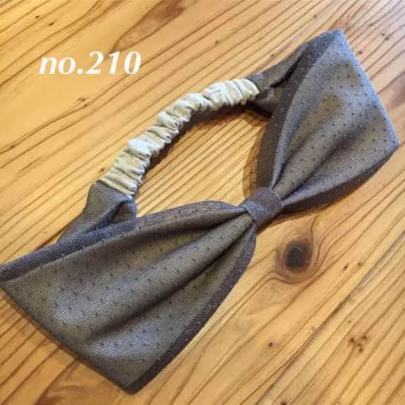 ＊handmade＊ドットチュールターバン