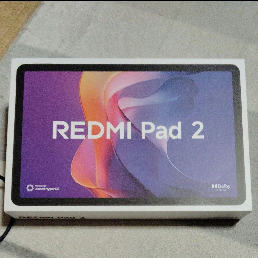 Xiaomi redmi pad 2 4GB+128GB タブレット ケース付