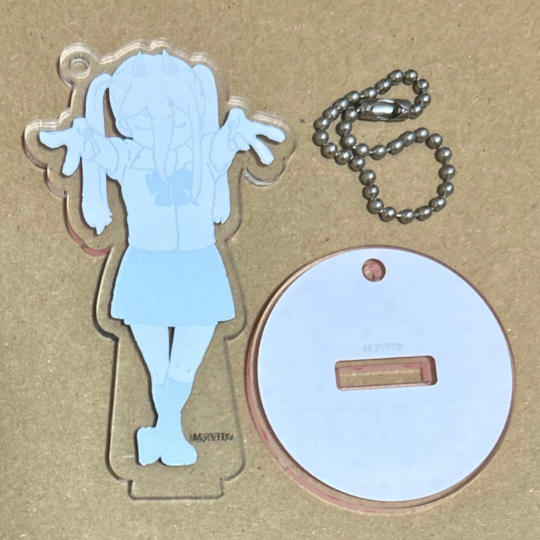 チェンソーマン　ギャルピース　アクリルスタンドキーホルダー　アクスタ　パワー