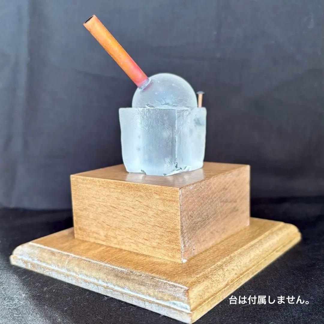 「glass cannon 〜ガラスの砲台〜」　佐伯泰典作　お香立て