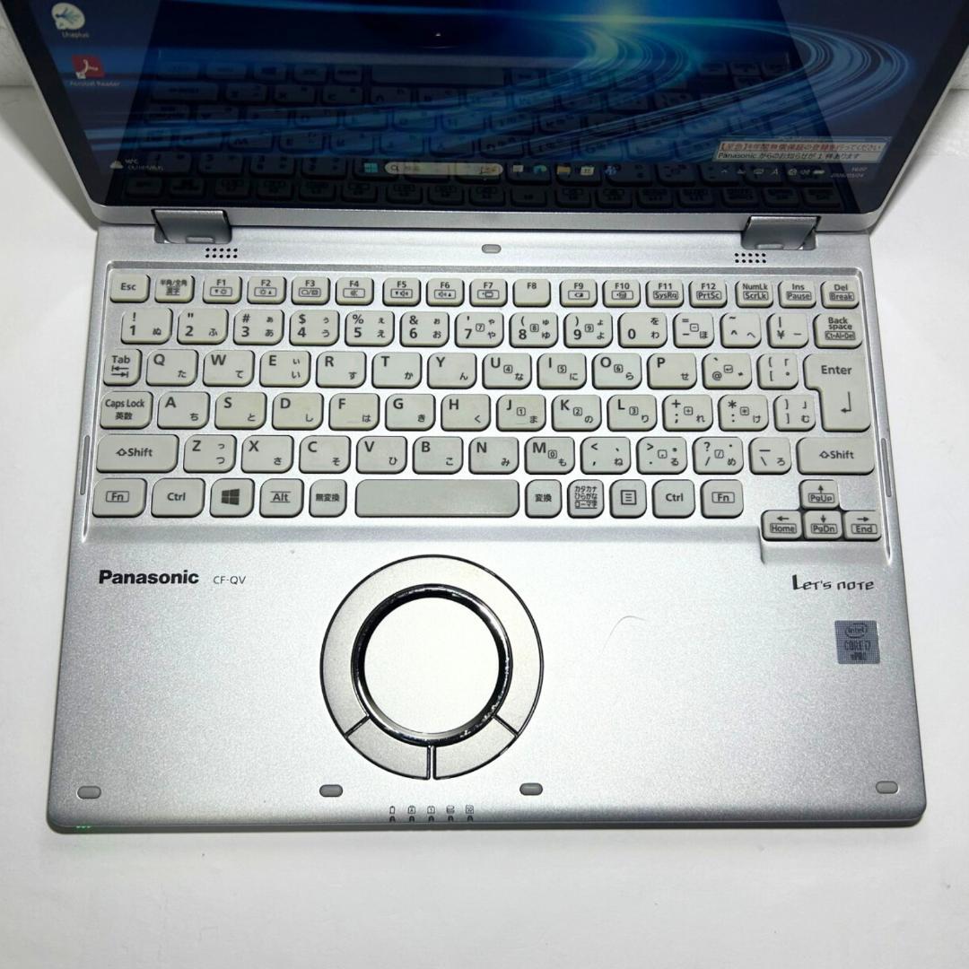 究極2in1✨第10世代i7 16GB 512GB レッツノート QV9