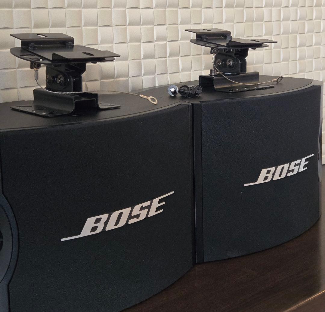 BOSE ボーズ 301V スピーカー ペア 天井取り付け金具つき