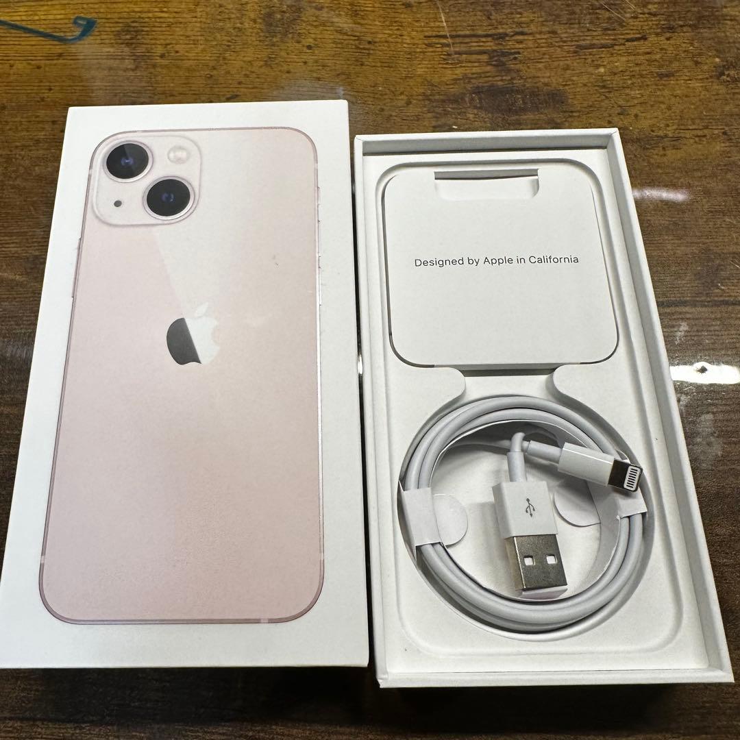iPhone 13 mini ピンク　128 GB SIMフリー本体