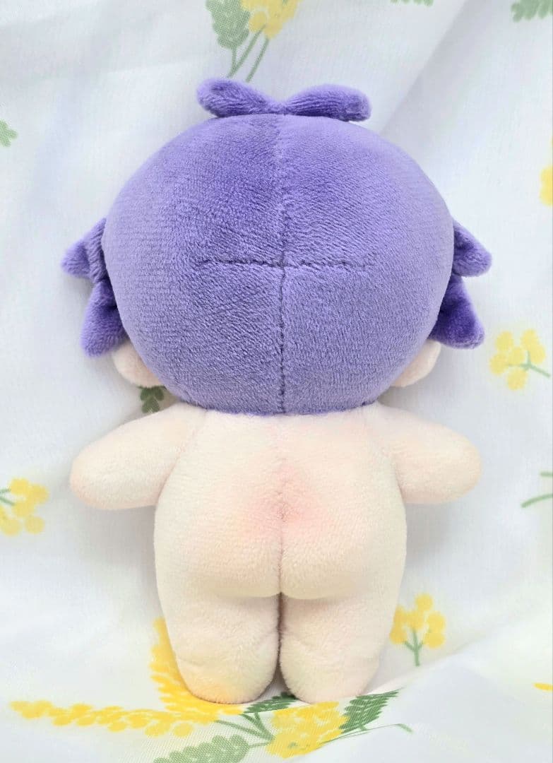 自作 無属性 ぬいぐるみ 骨入り アメジスト 10cm