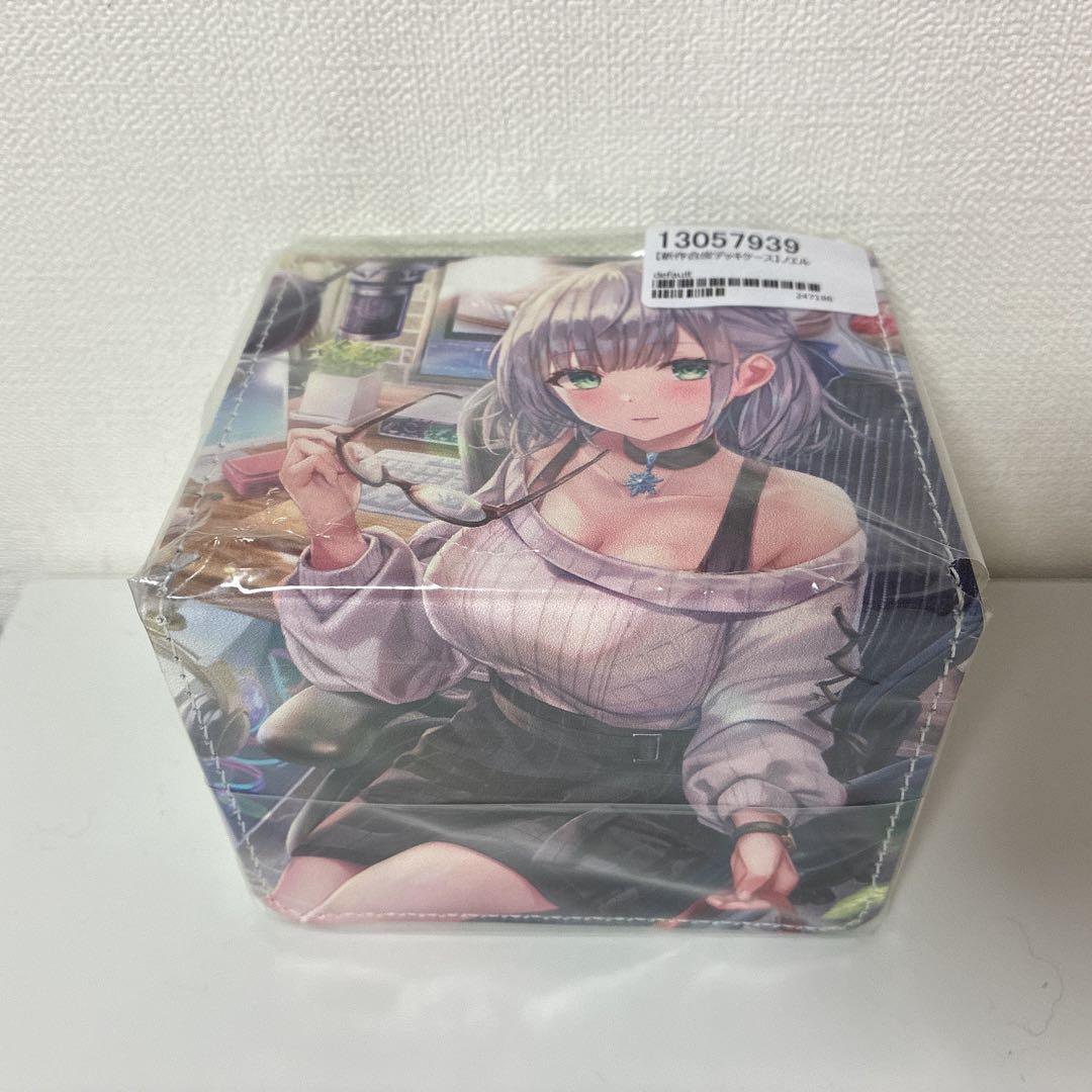 【白銀ノエル】デッキケース 和柄 レトロ ホロライブ ホロカ hololive