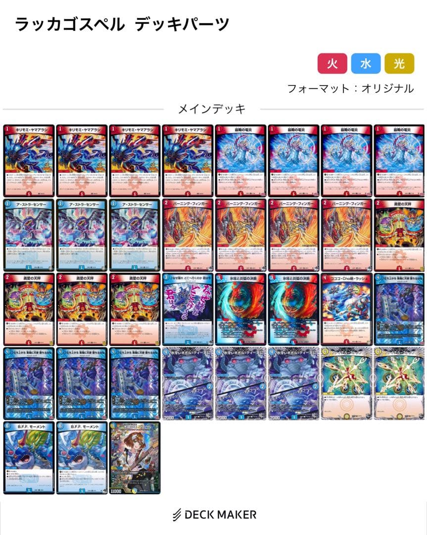 チ*)様 デュエル・マスターズ ラッカゴスペル パーツ まとめ売り