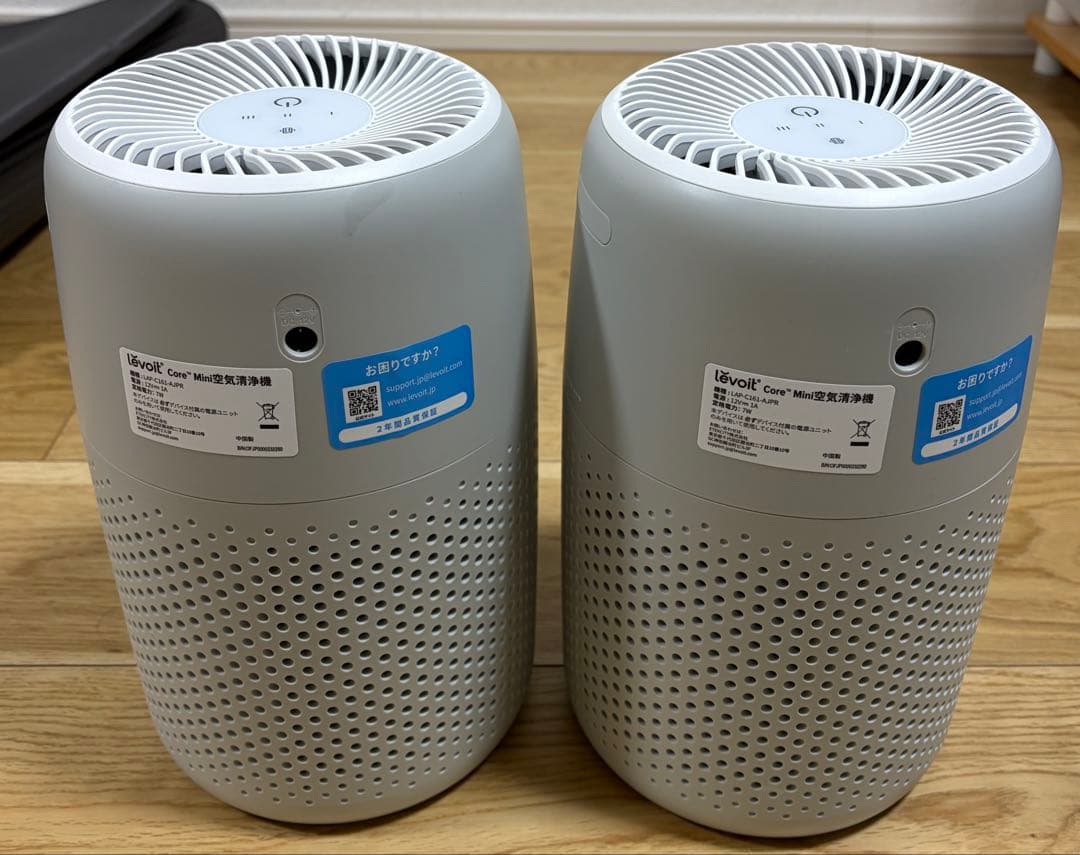 Levoit Core MINI LAP-C161-AJPR空気清浄機 2台
