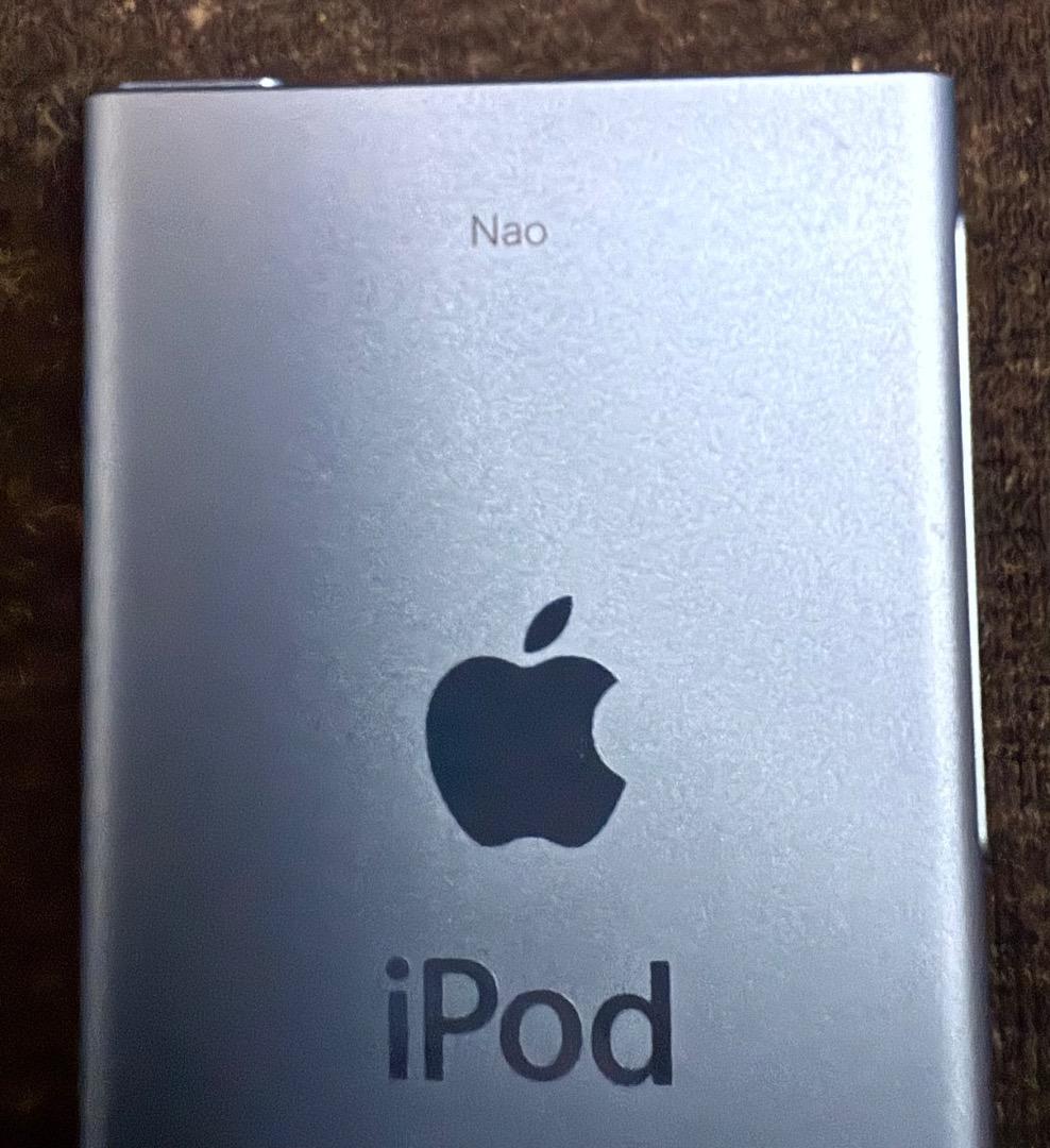 Apple iPod Nano 第7世代 16GB ブルー　未使用イヤホン付き