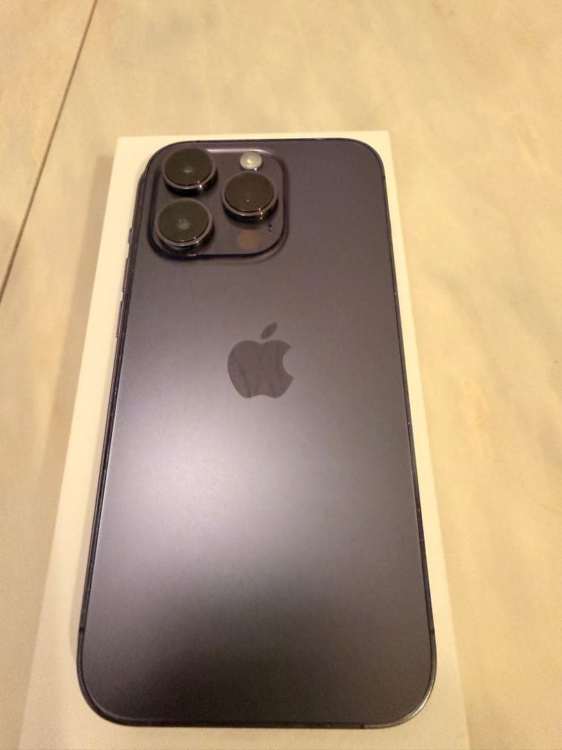 桜*★様 【備品付き】iPhone14Proディープパープル128GB