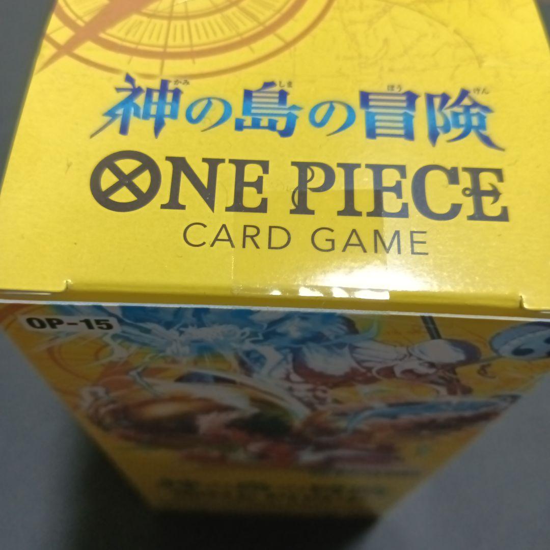 神の島の冒険 BOX テープカット　ワンピースカードゲーム