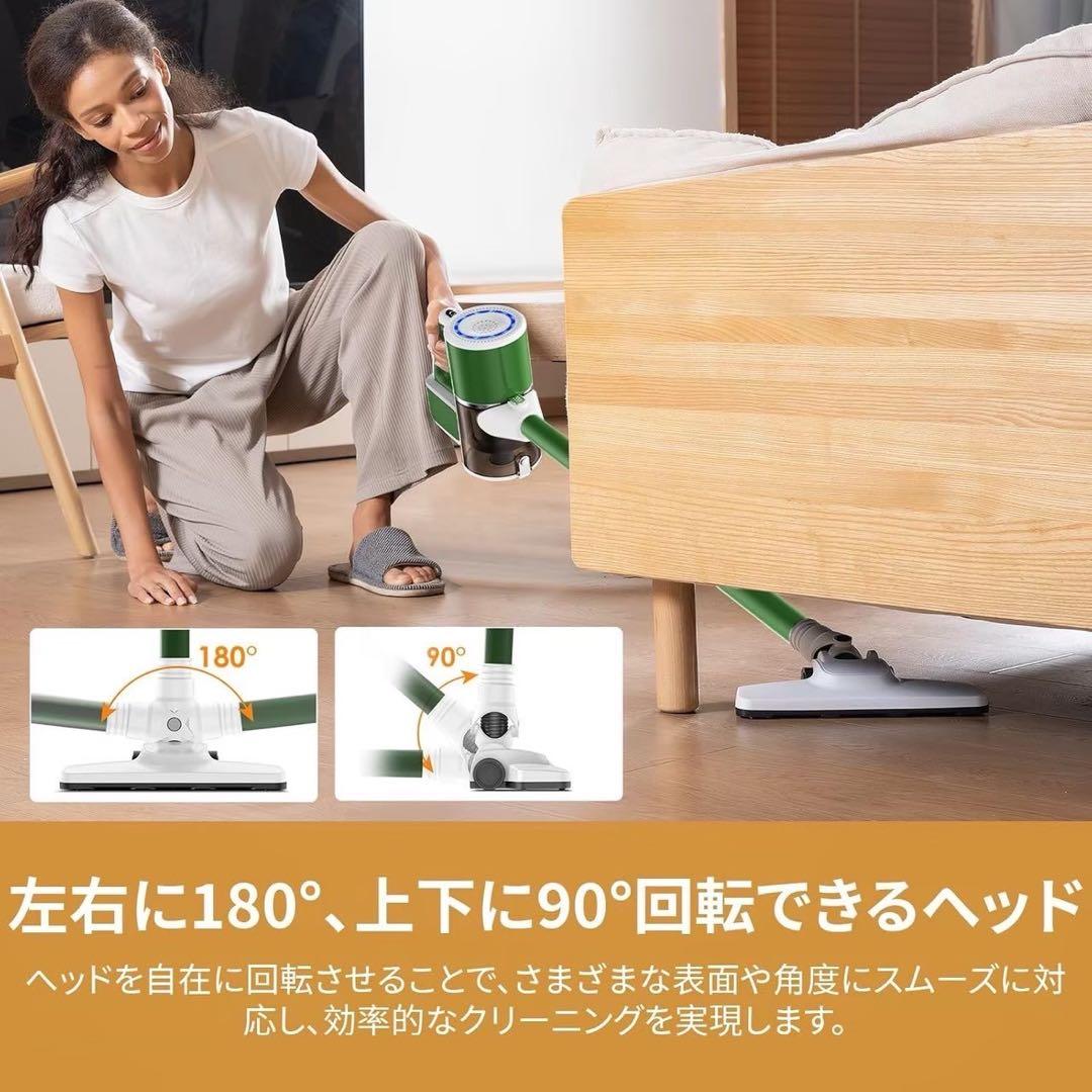 掃除機 コードレス 38000pa 超軽量　サイクロン