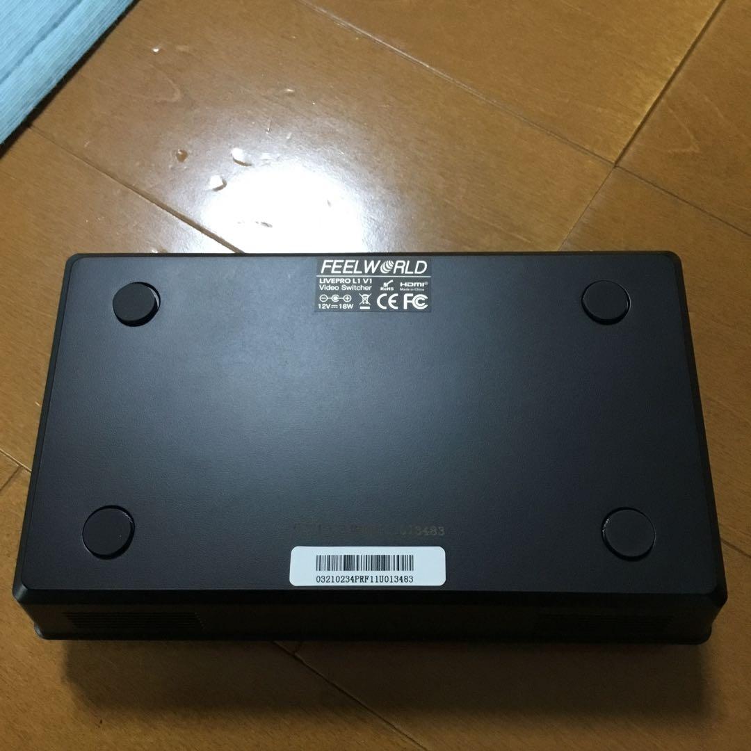 未使用FEELWORLD LIVEPRO L1 マルチフォーマットビデオミキサー