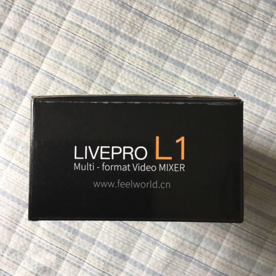 未使用FEELWORLD LIVEPRO L1 マルチフォーマットビデオミキサー