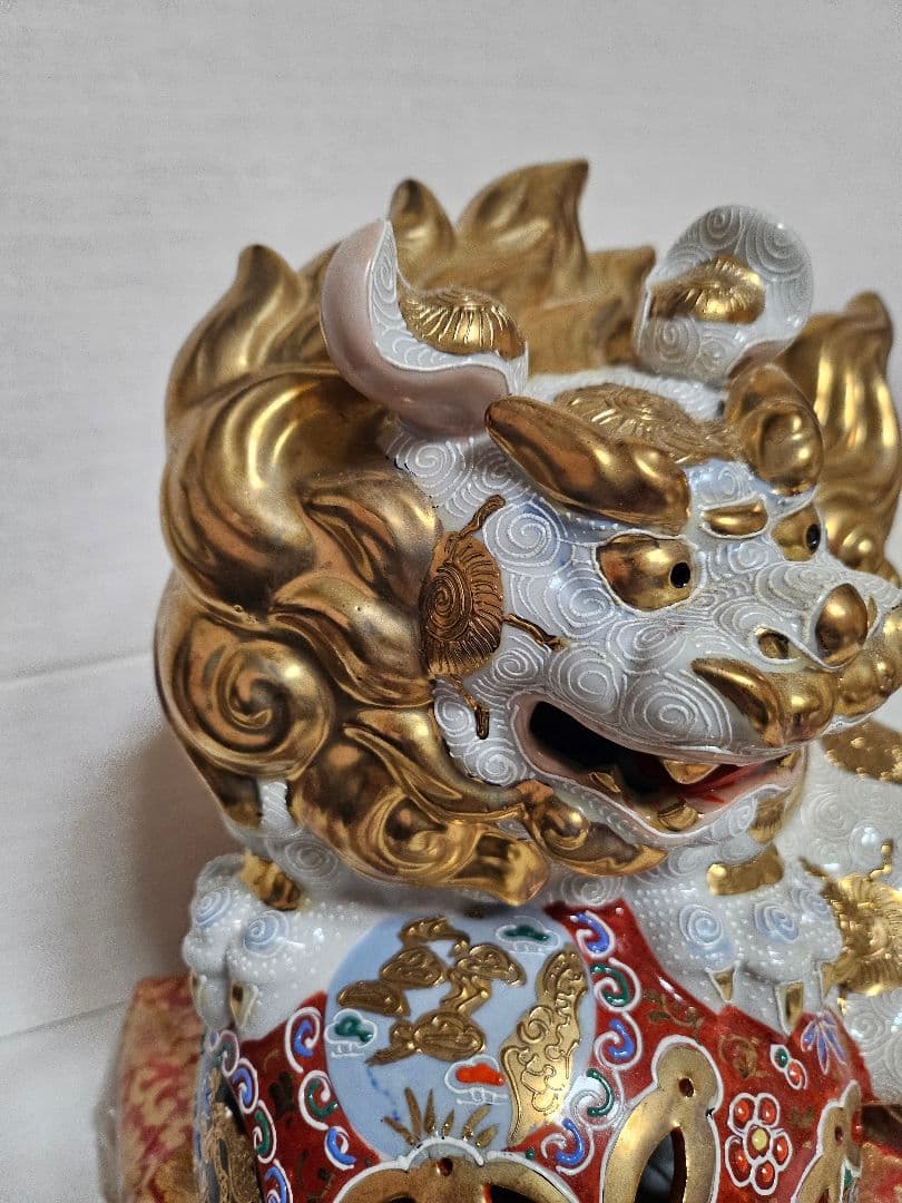 ★九谷焼　獅子　陶器