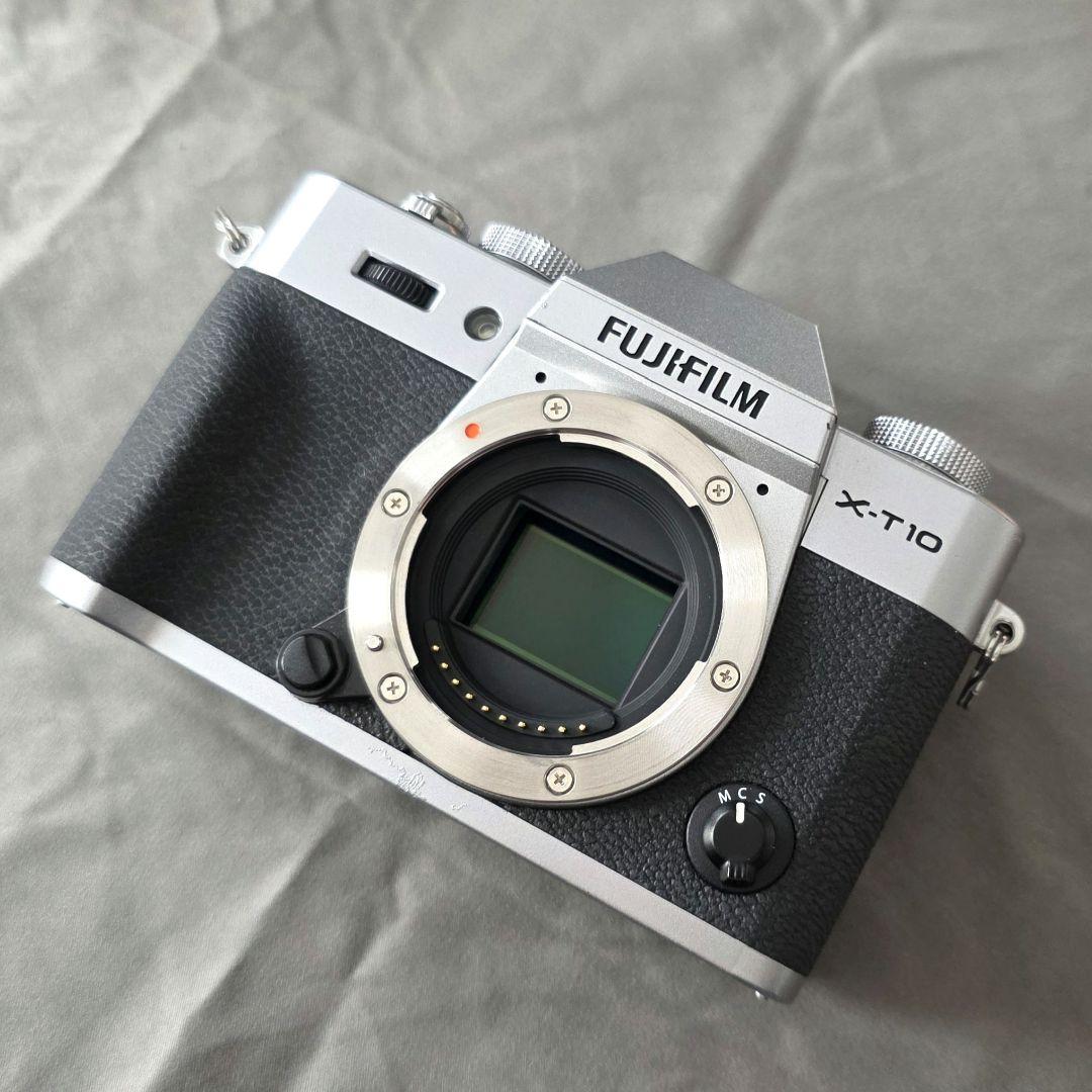 FUJIFILM X-T10 ミラーレス一眼 シルバー