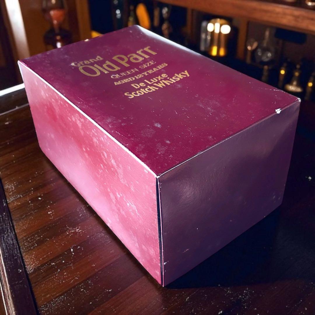 古酒特級 Grand Old Parr12年 クイーンサイズ 旧ボトル 田中角栄