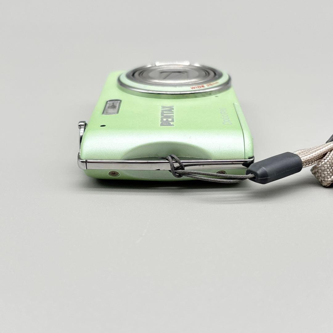 【レアカラー】PENTAX Optio P80 ピスタチオグリーン コンデジ