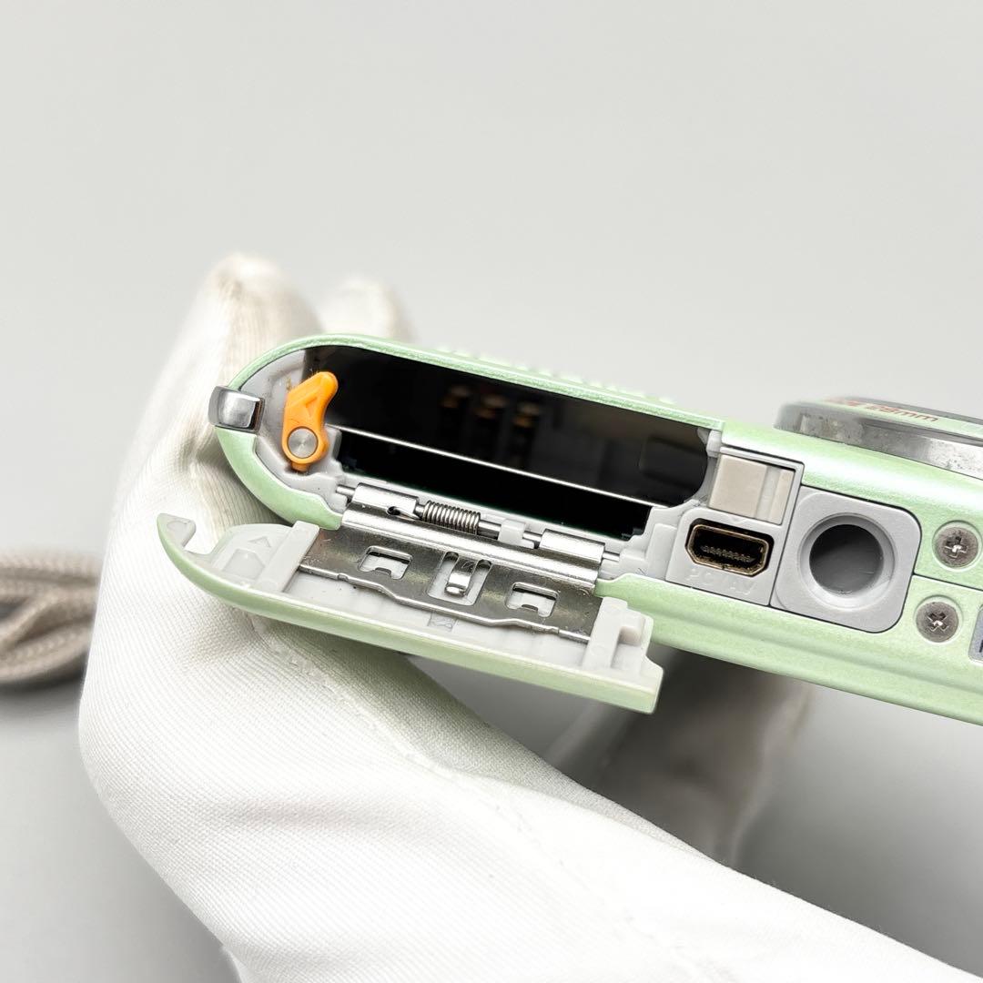 【レアカラー】PENTAX Optio P80 ピスタチオグリーン コンデジ