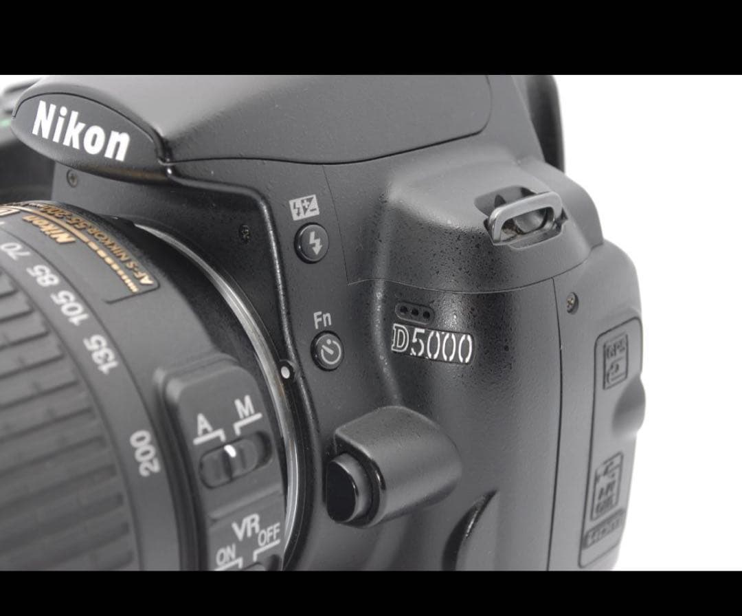 Nikon D5000 ダブルレンズ ブラック