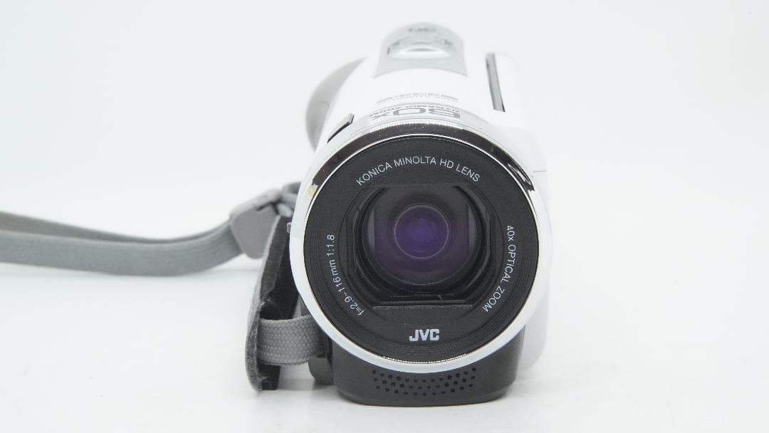 【B2152】 JVC Everio GZ-HM155 ホワイト エブリオ
