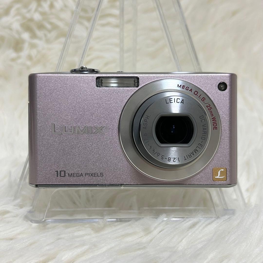 【動作確認済・美品】LUMIX DMC-FX35 コンデジ　ピンク