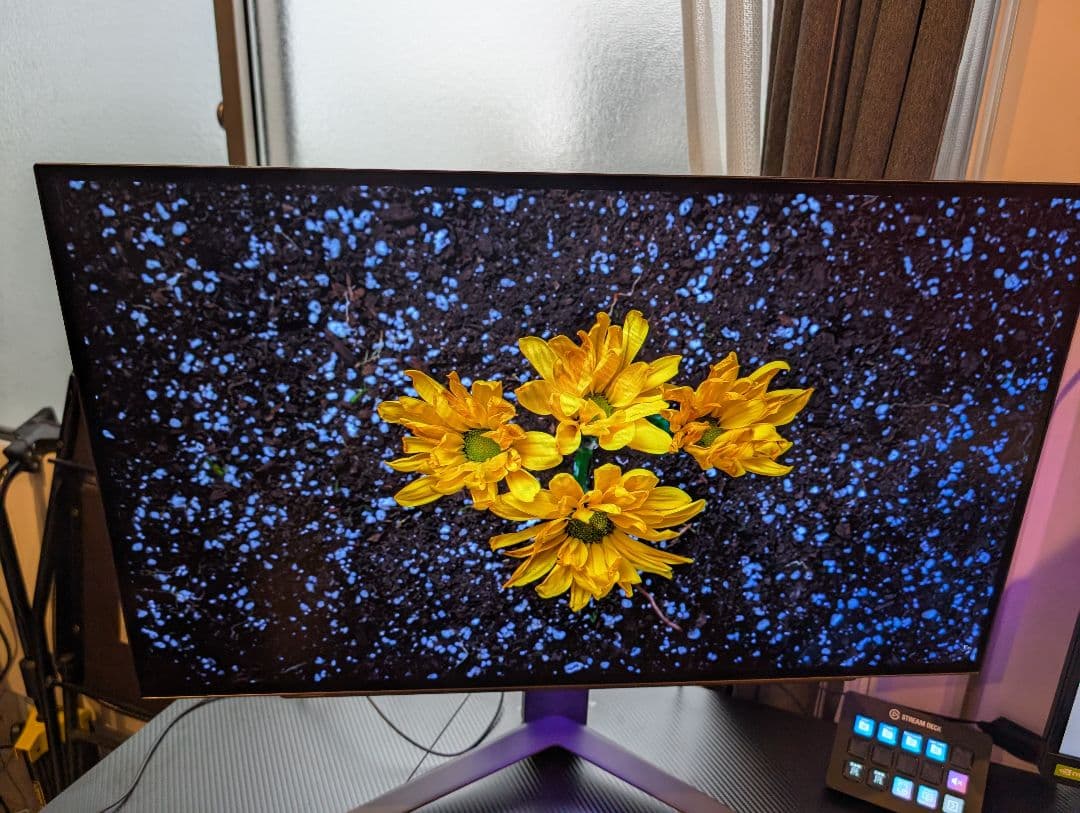 LG UltraGear OLED 27GR95QE 26.5 インチ モニター