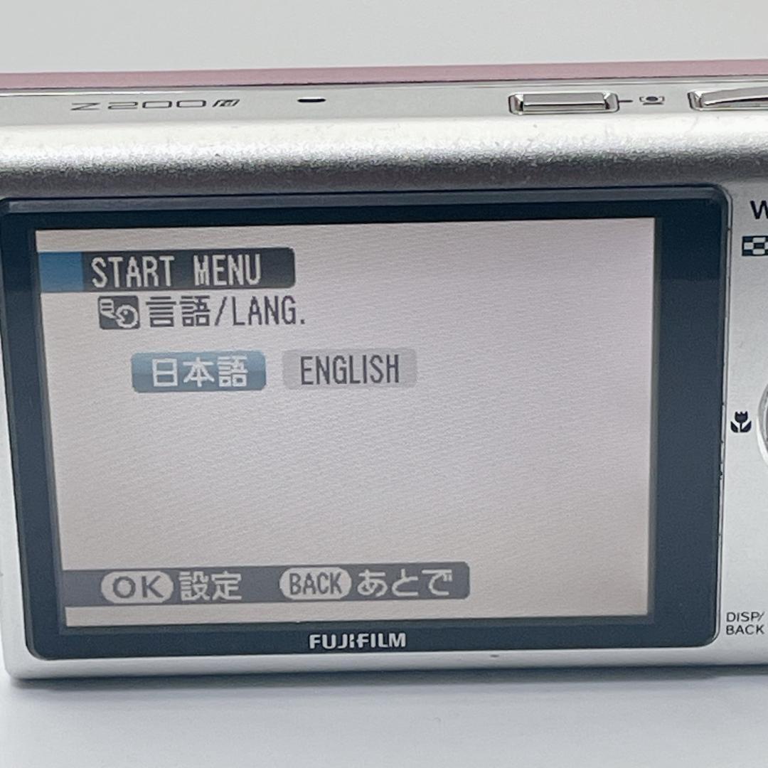【極美品】FUJIFILM FINEPIX Z200FD デジタルカメラ ピンク