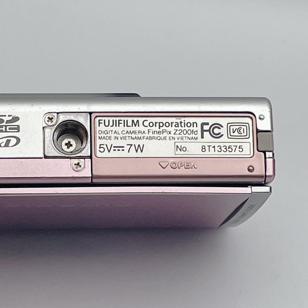 【極美品】FUJIFILM FINEPIX Z200FD デジタルカメラ ピンク