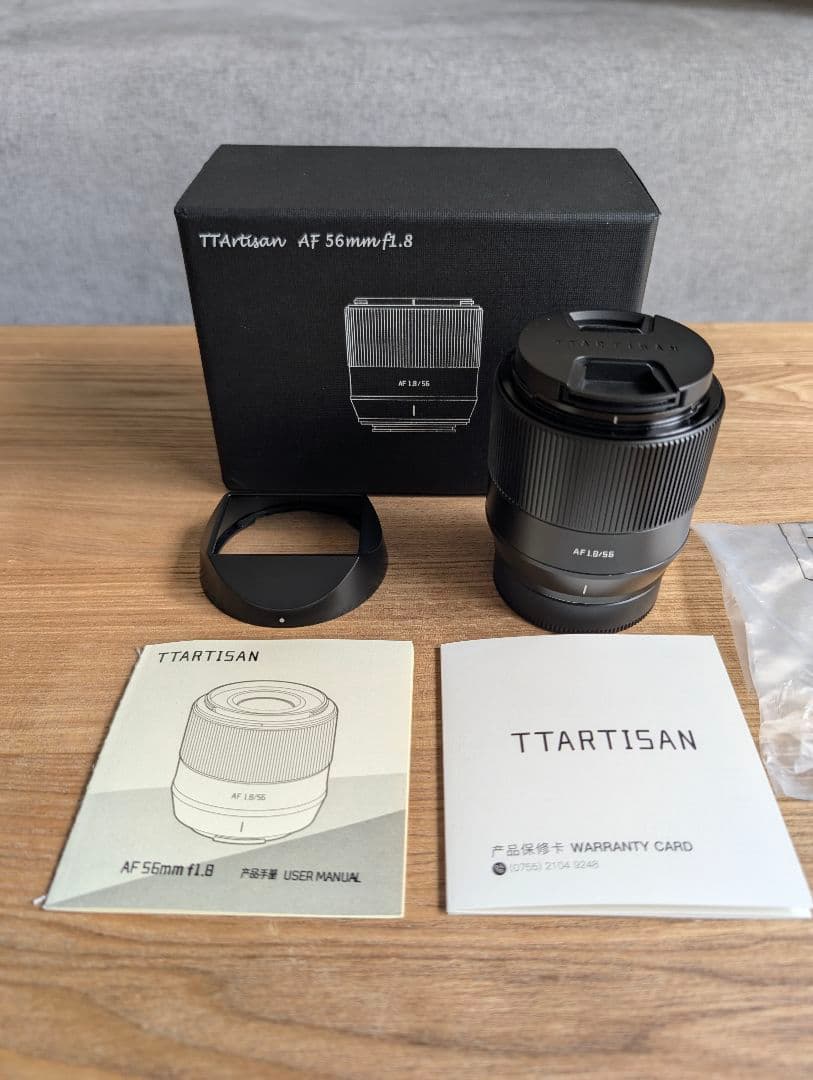 TTartisan ❗️AF 56mm F1.8 ‼️ 単焦点レンズ.Xマウント