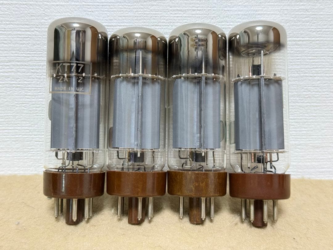 KT77 GEC 真空管 4本セット　6CA7 EL34 Genalex
