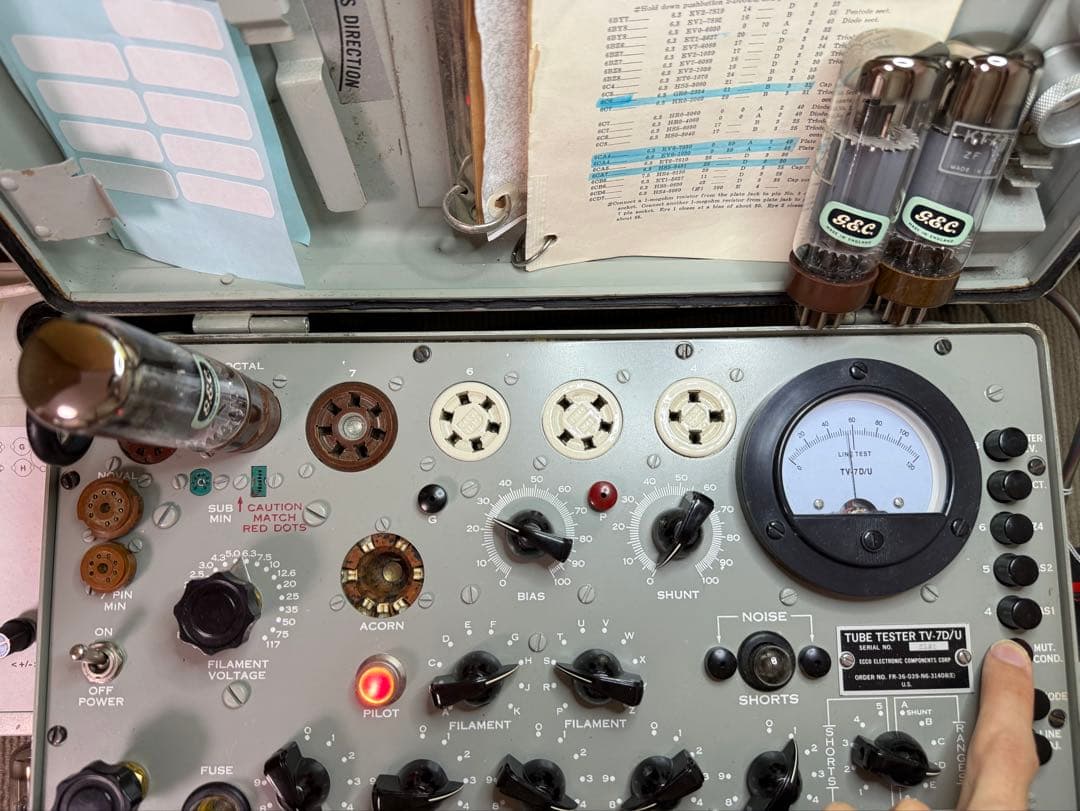 KT77 GEC 真空管 4本セット　6CA7 EL34 Genalex