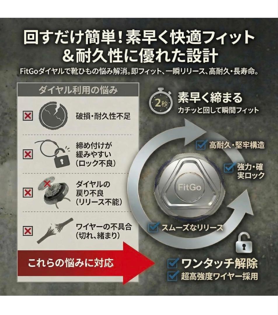 uateeff 安全靴 超軽量×高強度ダイヤル ハイカット 26.5cm