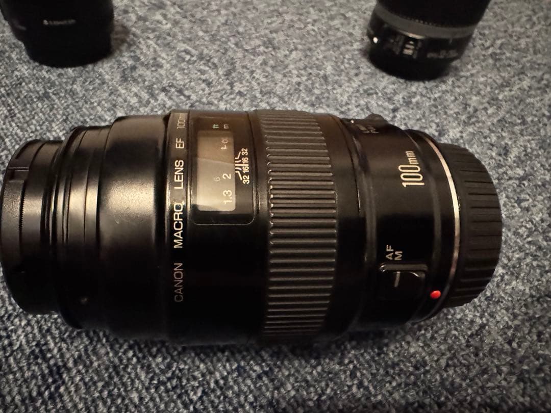 canon EFレンズセット　55-250mm 50mm 100mm