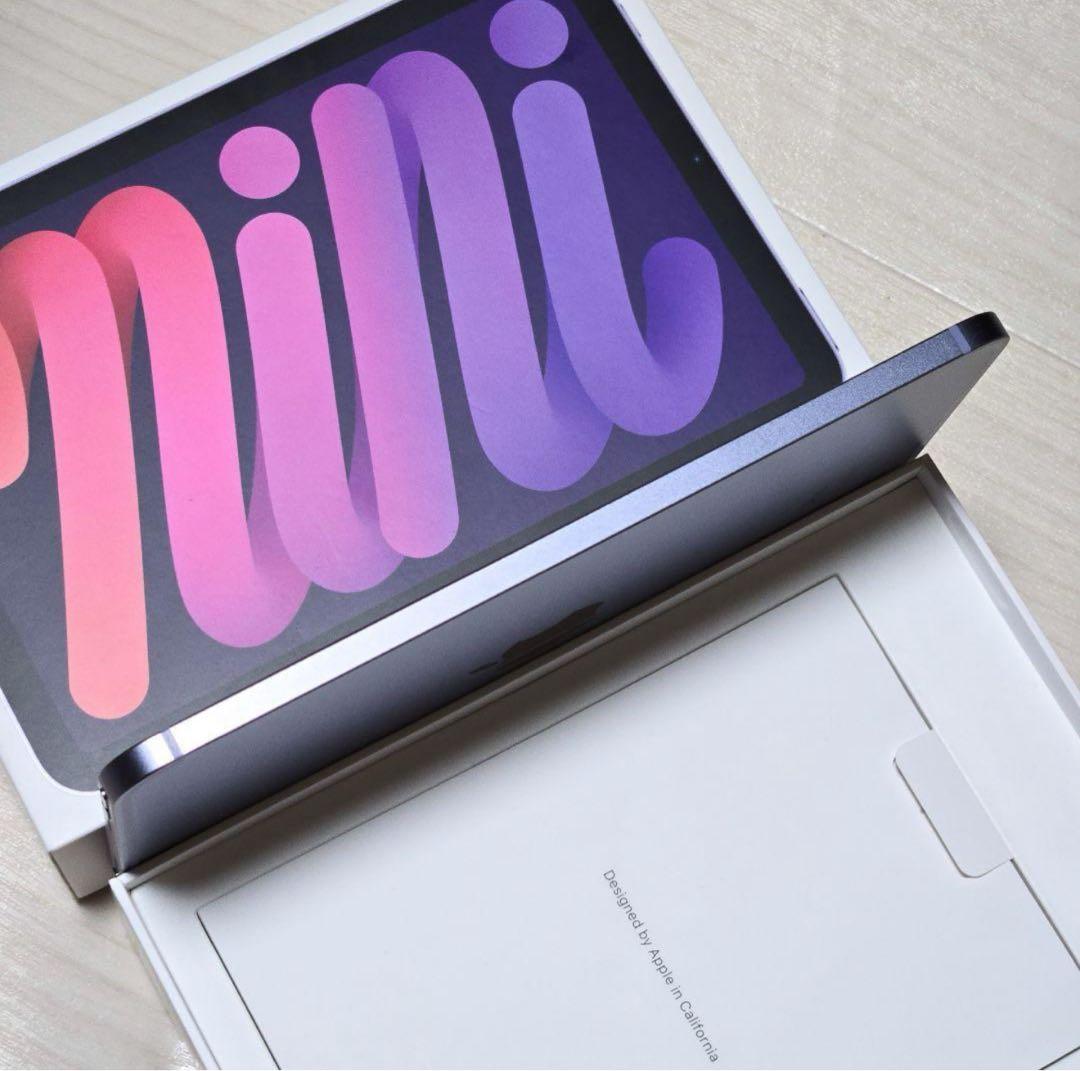 iPad mini 第6世代64GB Wi-Fi+Cellular 純正ケース付