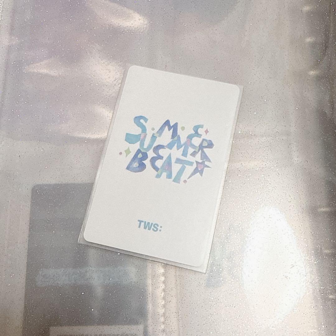 TWS トレカ summer beat シニュ weverse ラキドロ トレカ
