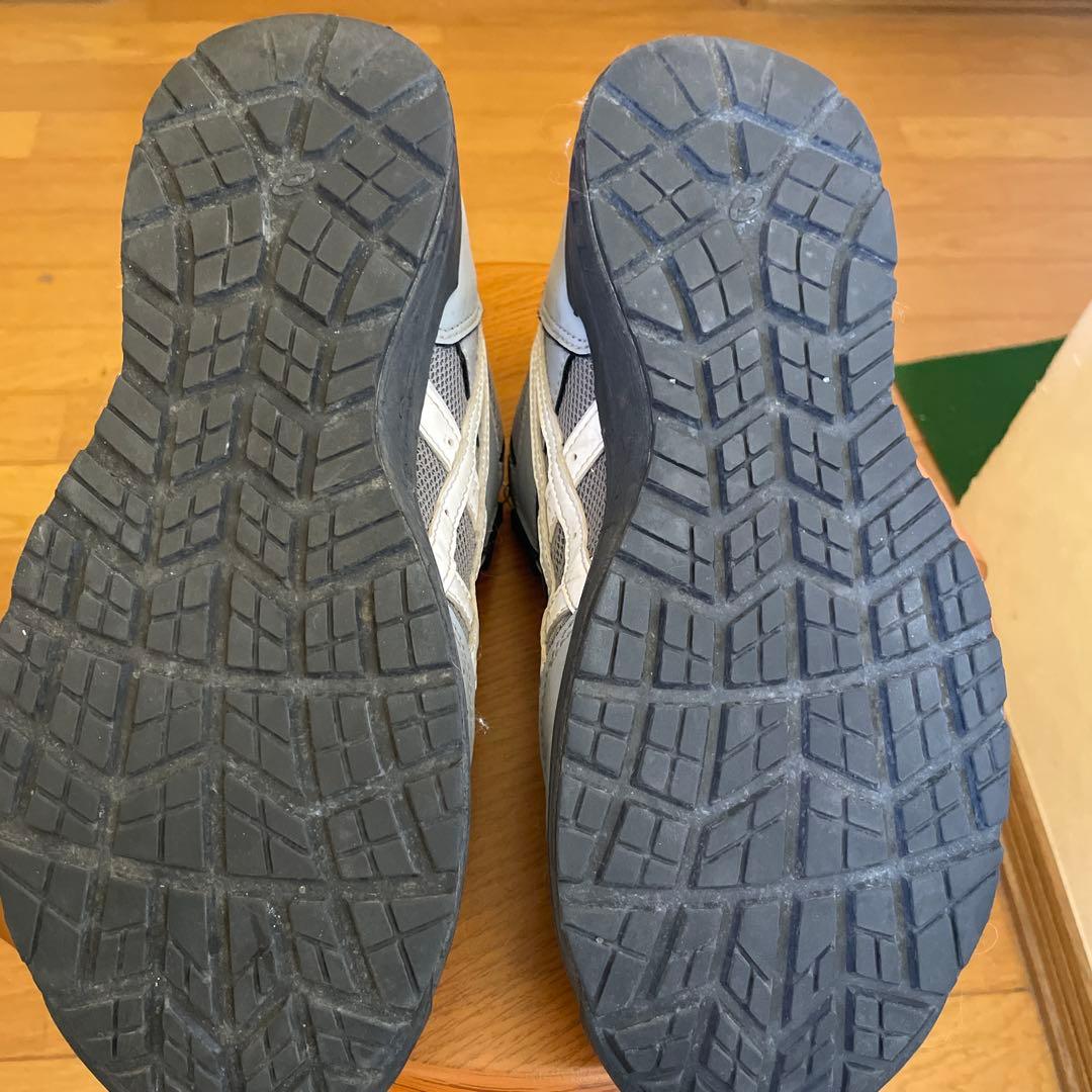 asics BOAシステム安全靴 グレー