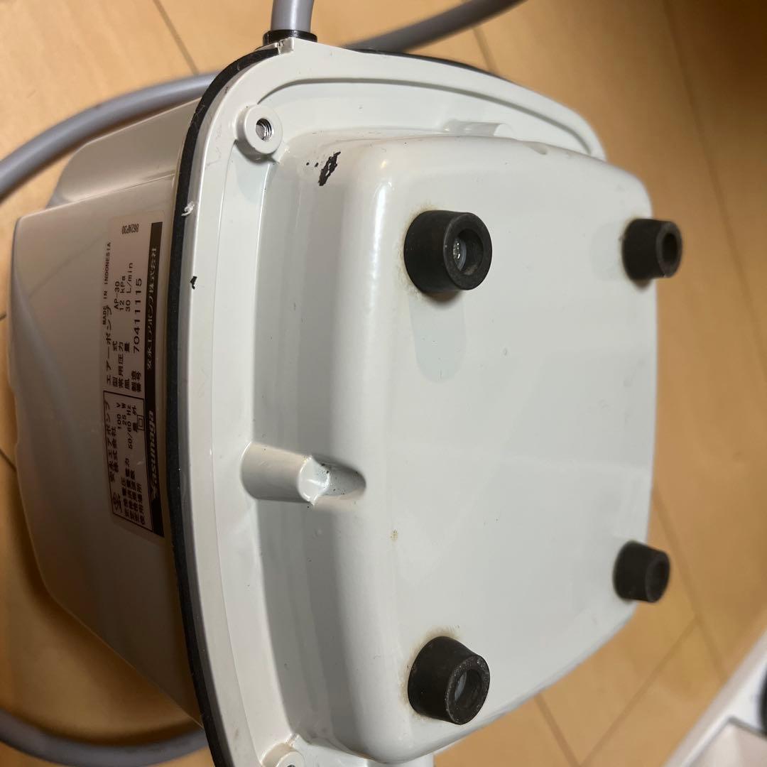 安永エアーポンプ AP-30 【岐パイプ付き】 ブロワー