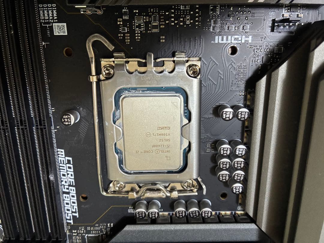 MSI B760 GAMING PLUS WiFi+i5 12400f セット