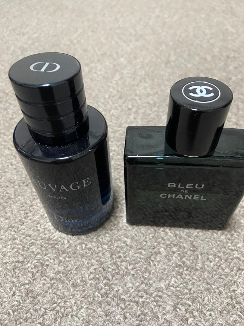 香水(ユニセックス) Dior Sauvage & CHANEL Bleu de Chanel