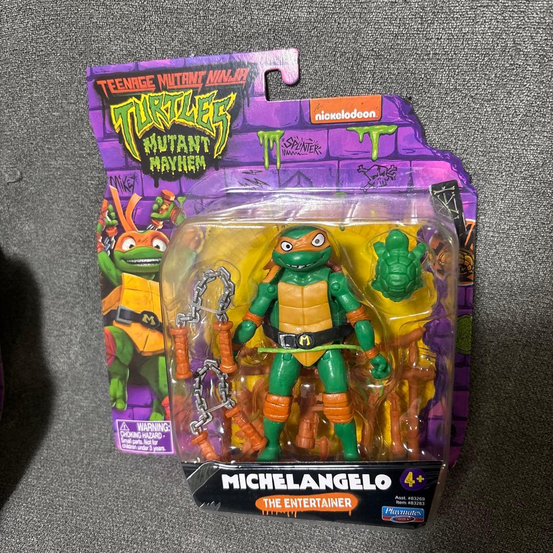 TMNT ミュータント タートルズ アクションフィギュア　プレイメイツ