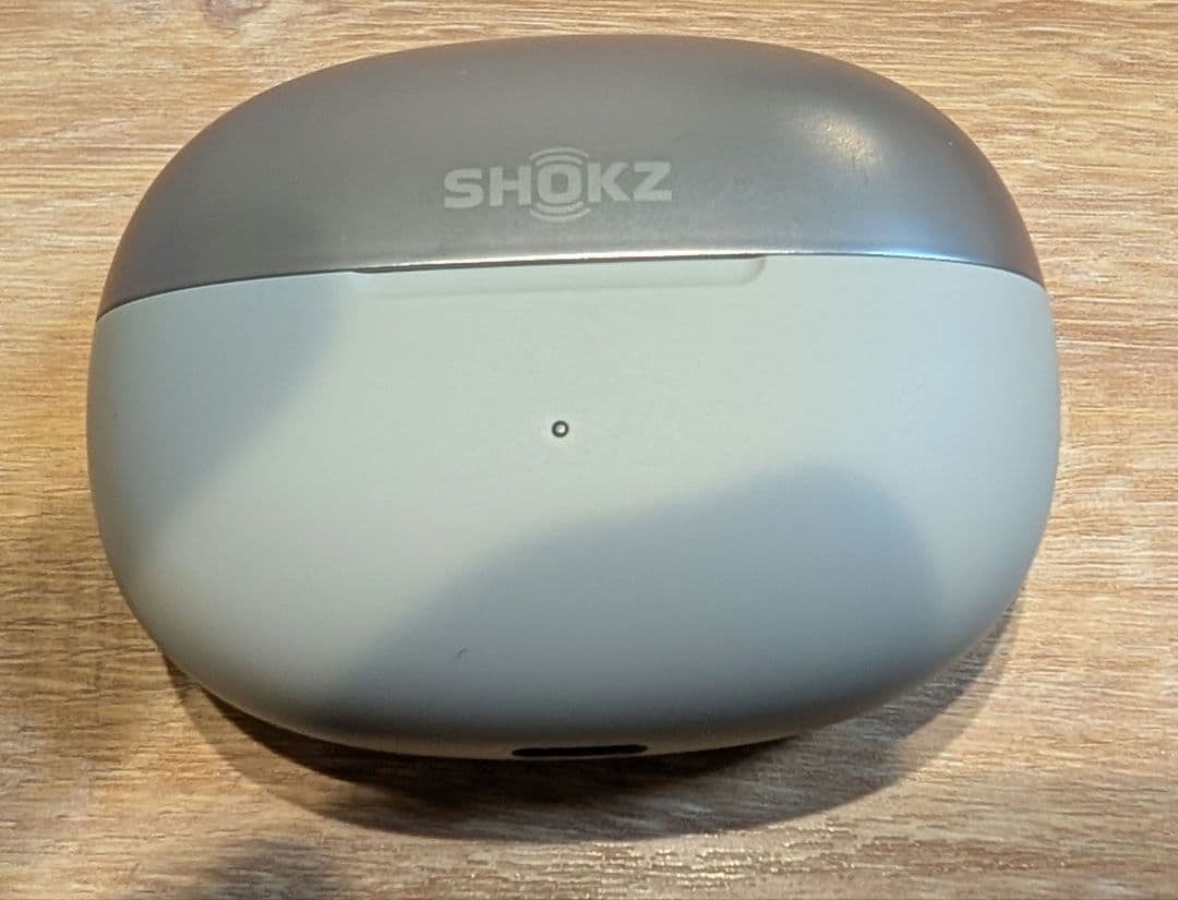 【充電ケースのみ】Shokz OpenDots ONE イヤーカフ　グレー