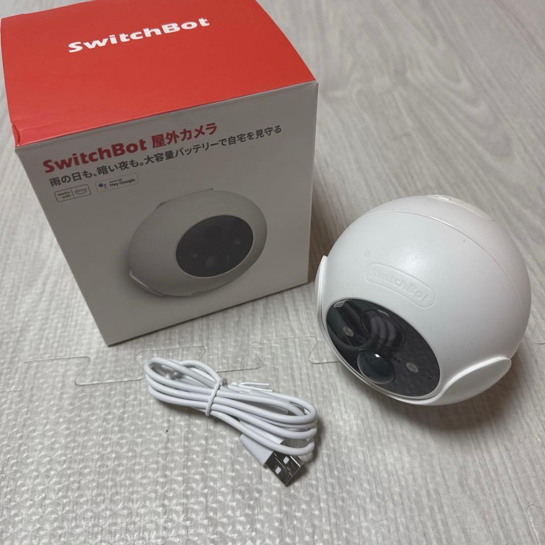 【ほぼ新品】switch bot 屋外カメラ