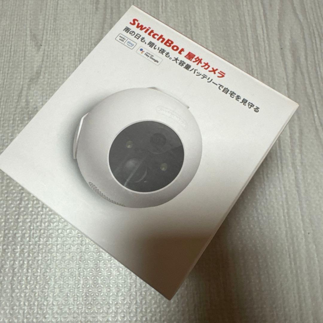 【ほぼ新品】switch bot 屋外カメラ