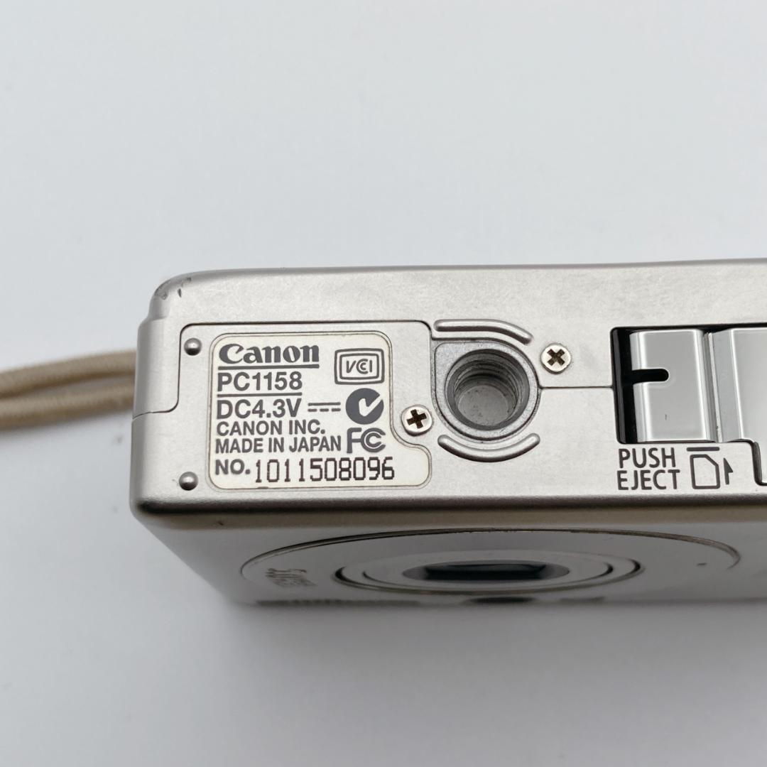 実写有【概ね美品】Canon IXY DIGITAL 60 カメラ ケース付き