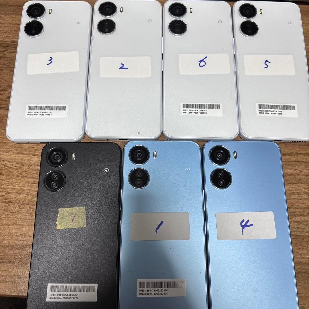 【美品】ZTE Libero 5G Ⅳ 本体 128GB 7台セット